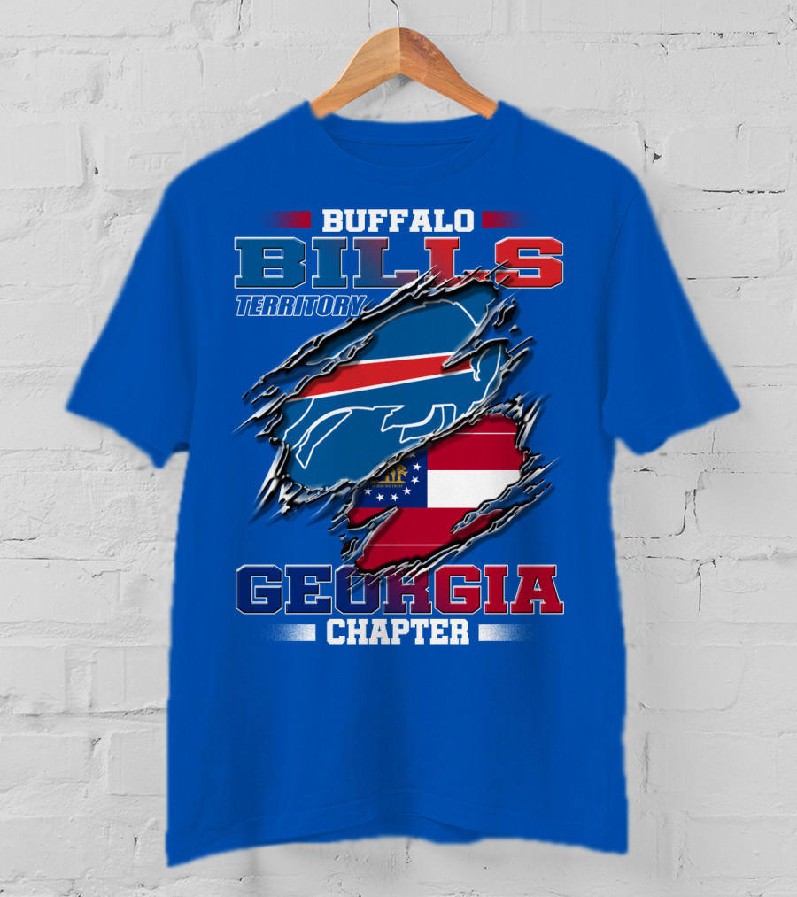 Buffalo Bills Territory Georgia Chapter T-Shirt