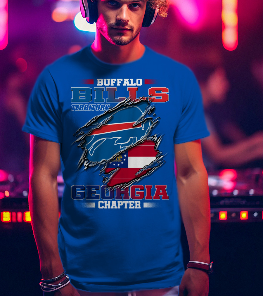 Buffalo Bills Territory Georgia Chapter T-Shirt
