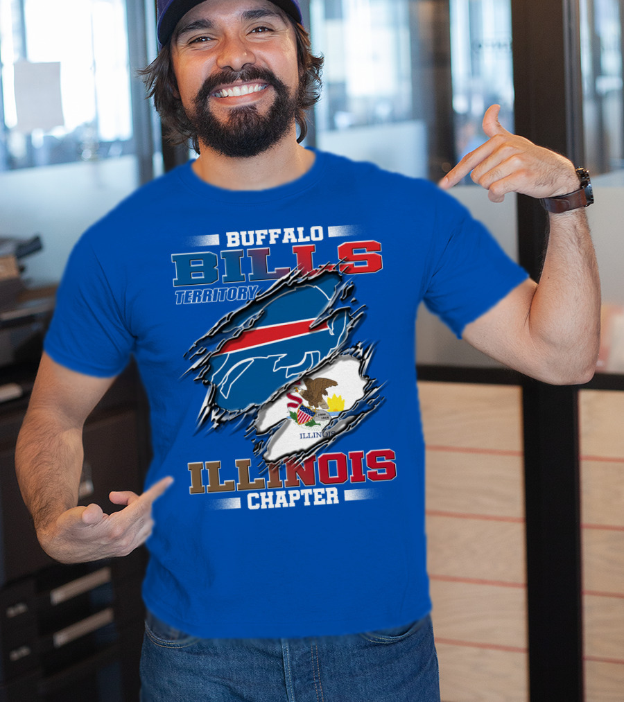 Buffalo Bills Territory Illinois Chapter T-Shirt