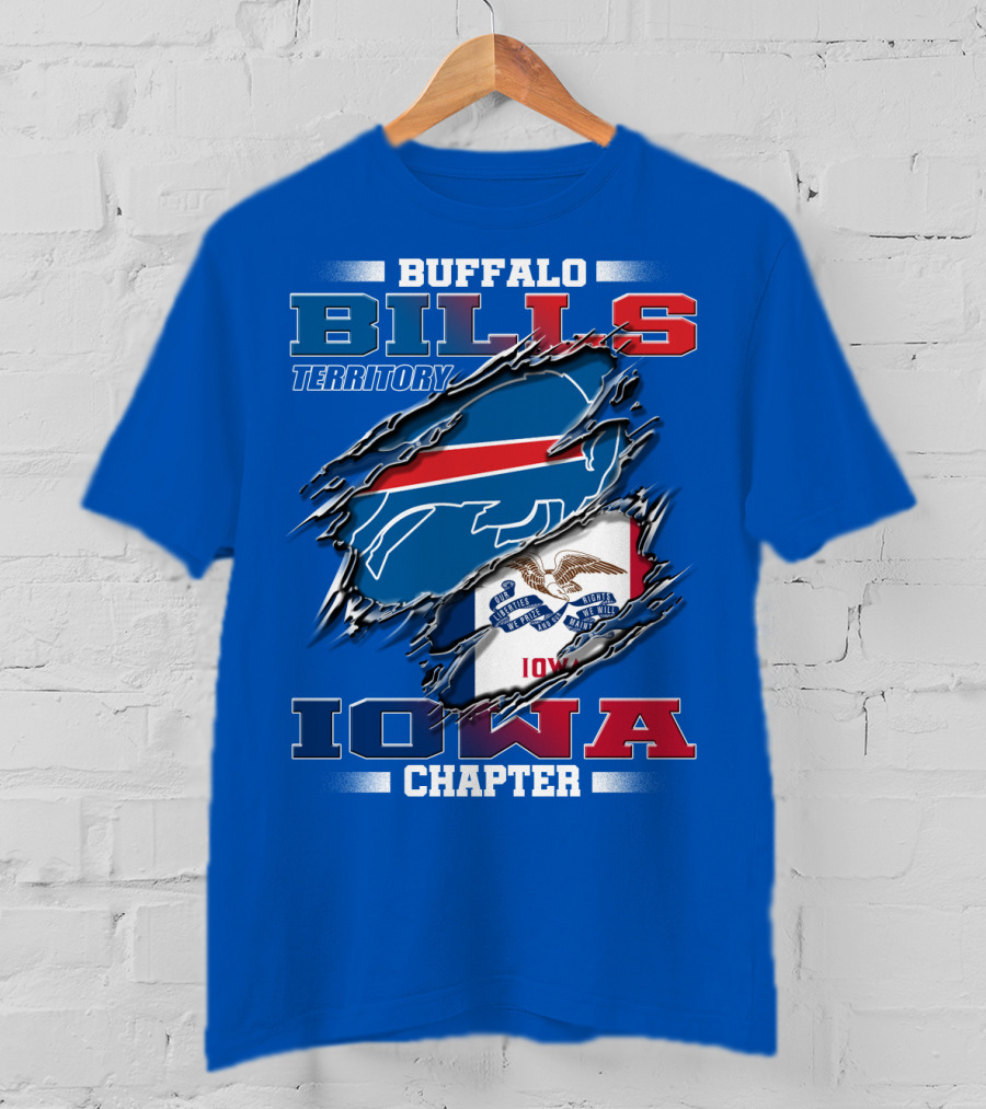 Buffalo Bills Territory Iowa Chapter T-Shirt