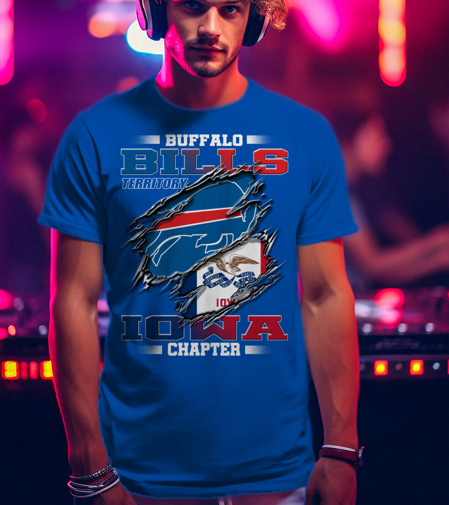 Buffalo Bills Territory Iowa Chapter T-Shirt