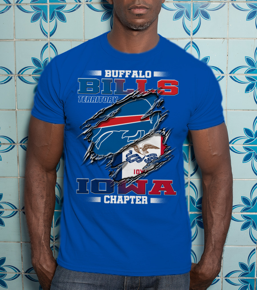 Buffalo Bills Territory Iowa Chapter T-Shirt