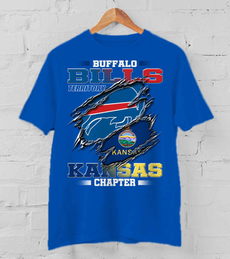 Buffalo Bills Territory Kansas Chapter T-Shirt