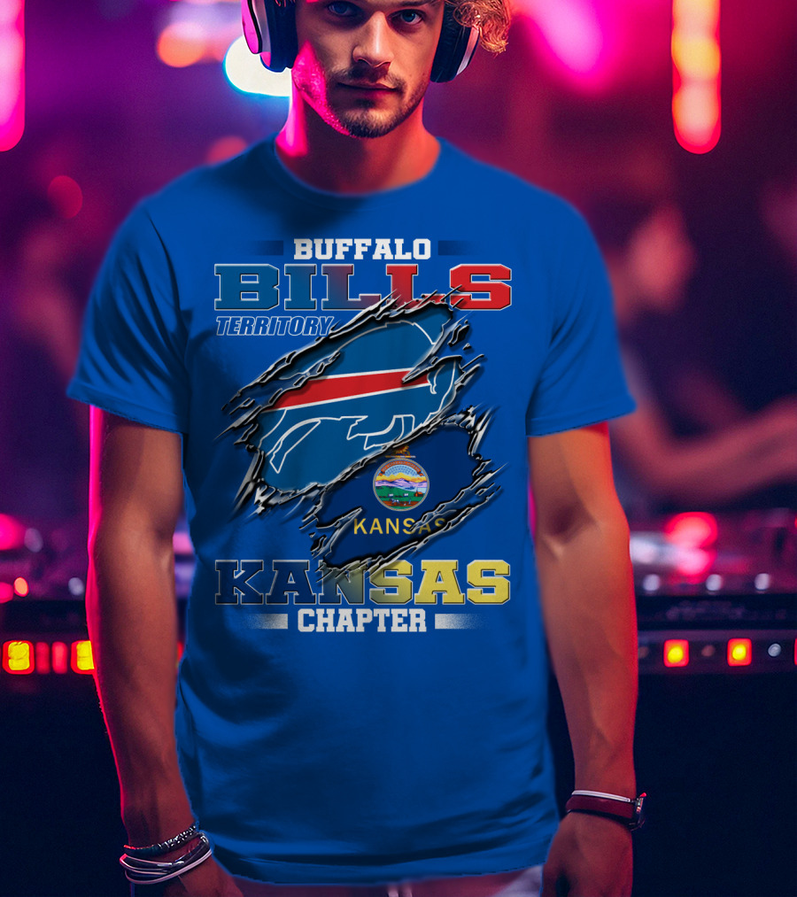 Buffalo Bills Territory Kansas Chapter T-Shirt