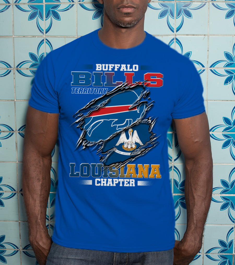 Buffalo Bills Territory Louisiana Chapter T-Shirt