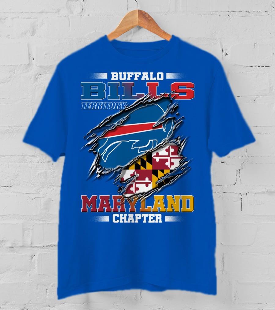 Buffalo Bills Territory Maryland Chapter T-Shirt