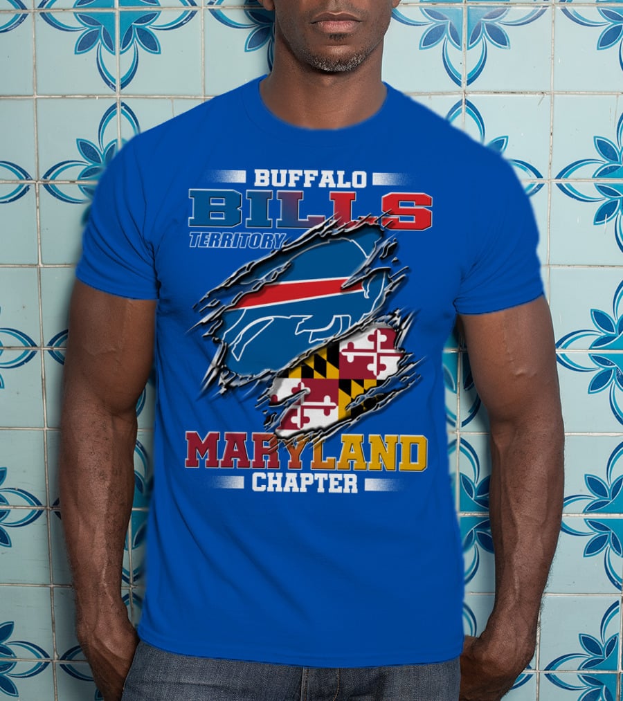 Buffalo Bills Territory Maryland Chapter T-Shirt