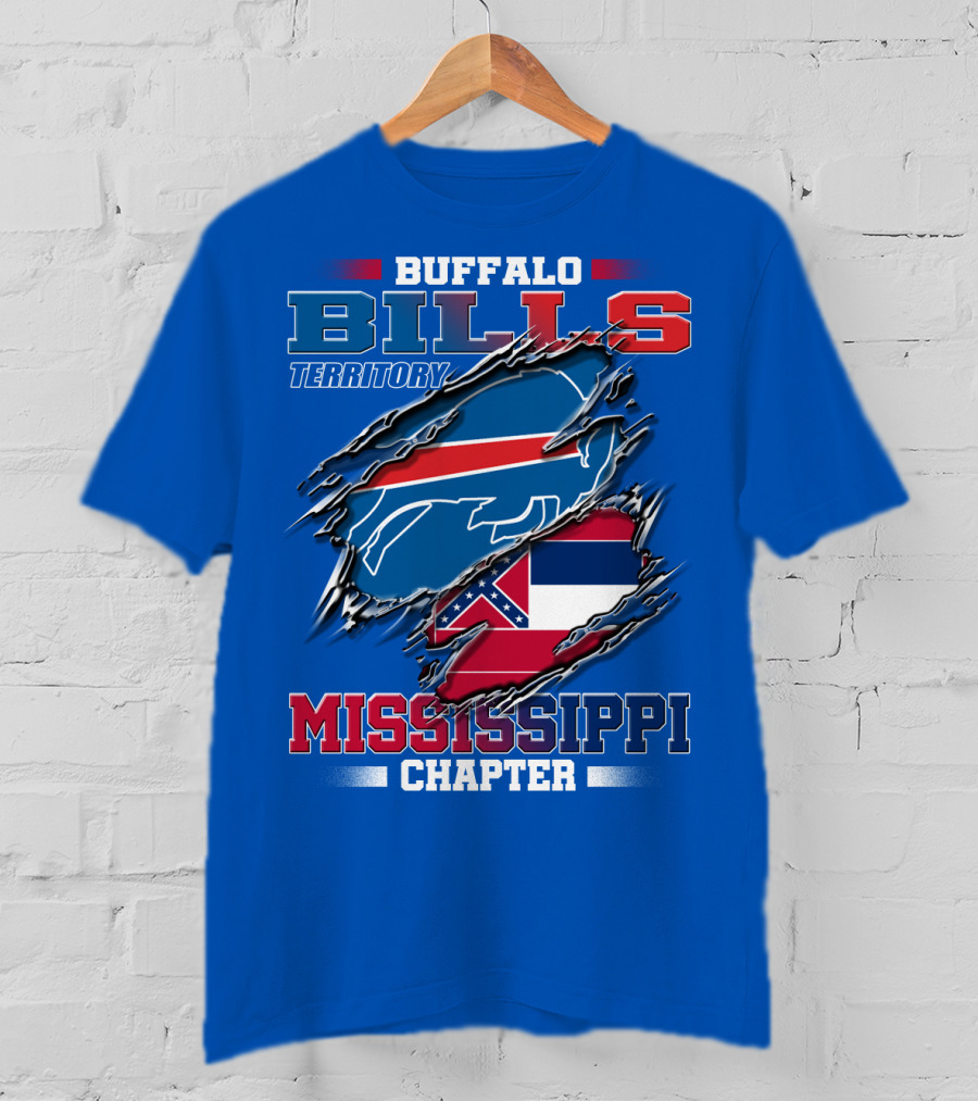 Buffalo Bills Territory Mississippi Chapter T-Shirt