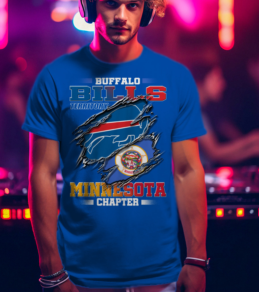 Buffalo Bills Territory Minnesota Chapter T-Shirt