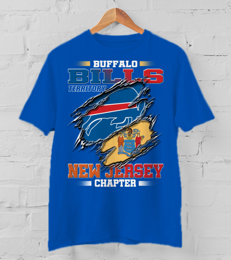 Buffalo Bills Territory New Jersey Chapter T-Shirt