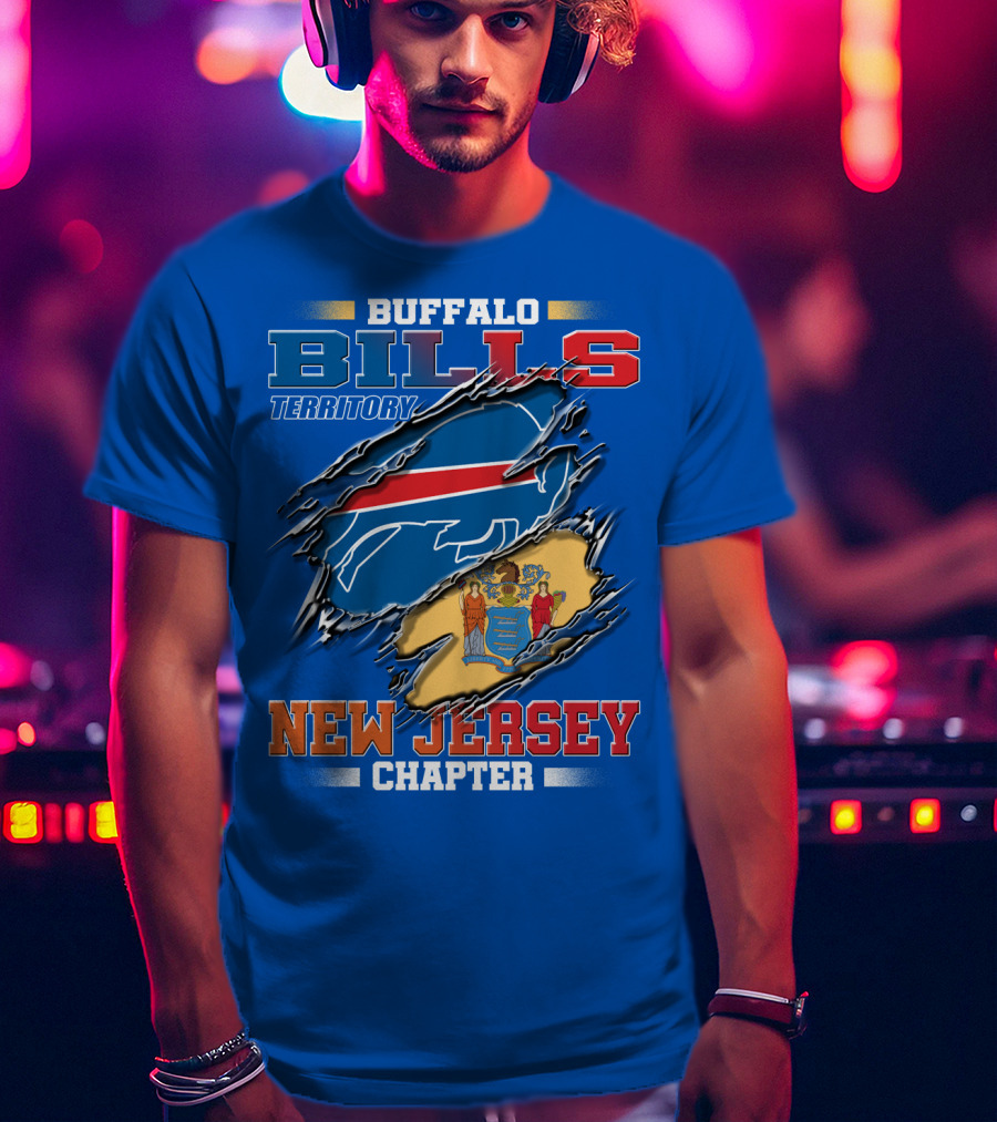 Buffalo Bills Territory New Jersey Chapter T-Shirt