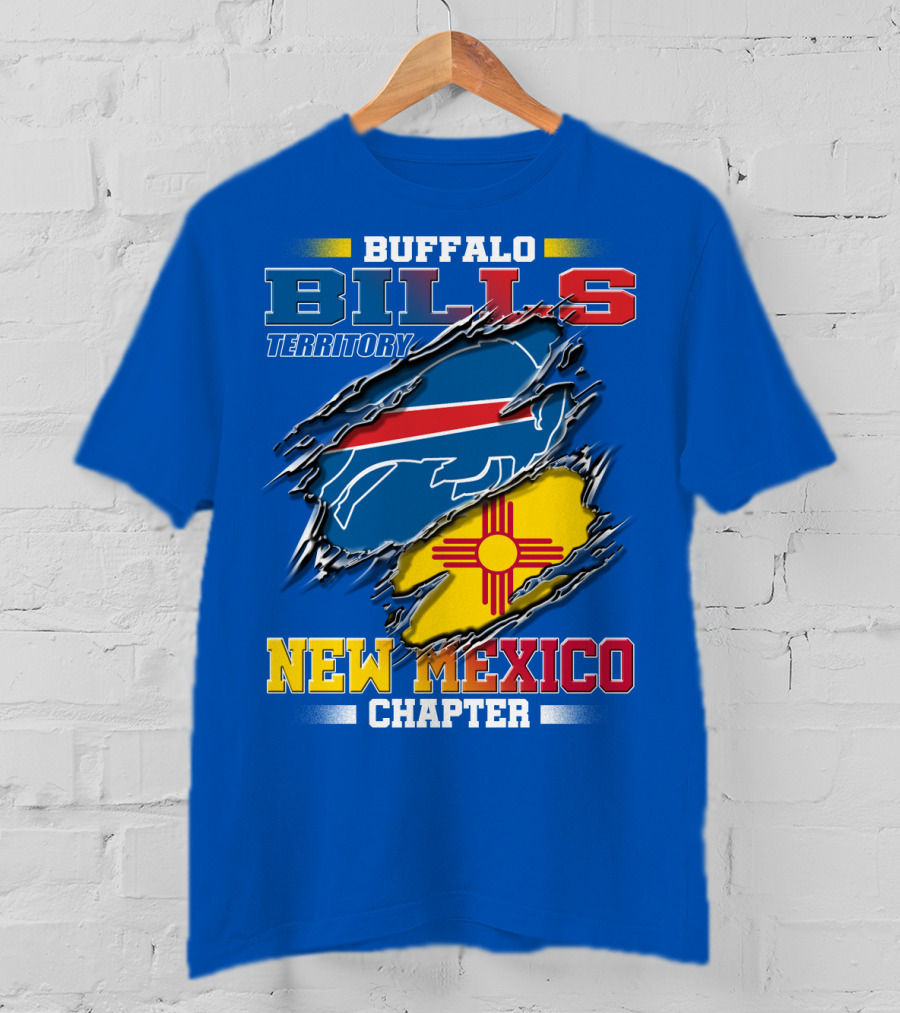 Buffalo Bills Territory New Mexico Chapter T-Shirt