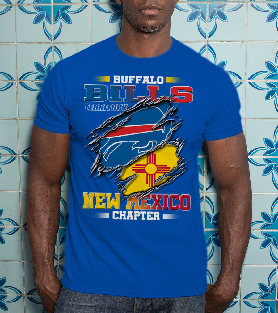 Buffalo Bills Territory New Mexico Chapter T-Shirt