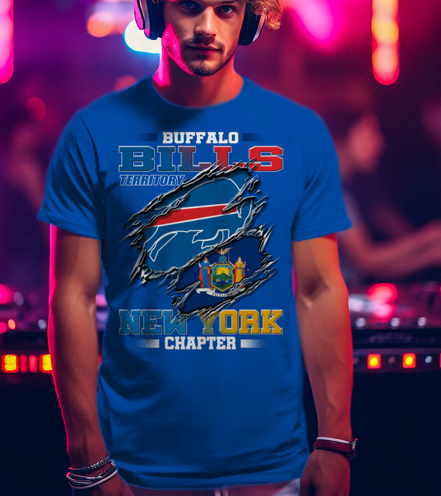 Buffalo Bills Territory New York Chapter T-Shirt