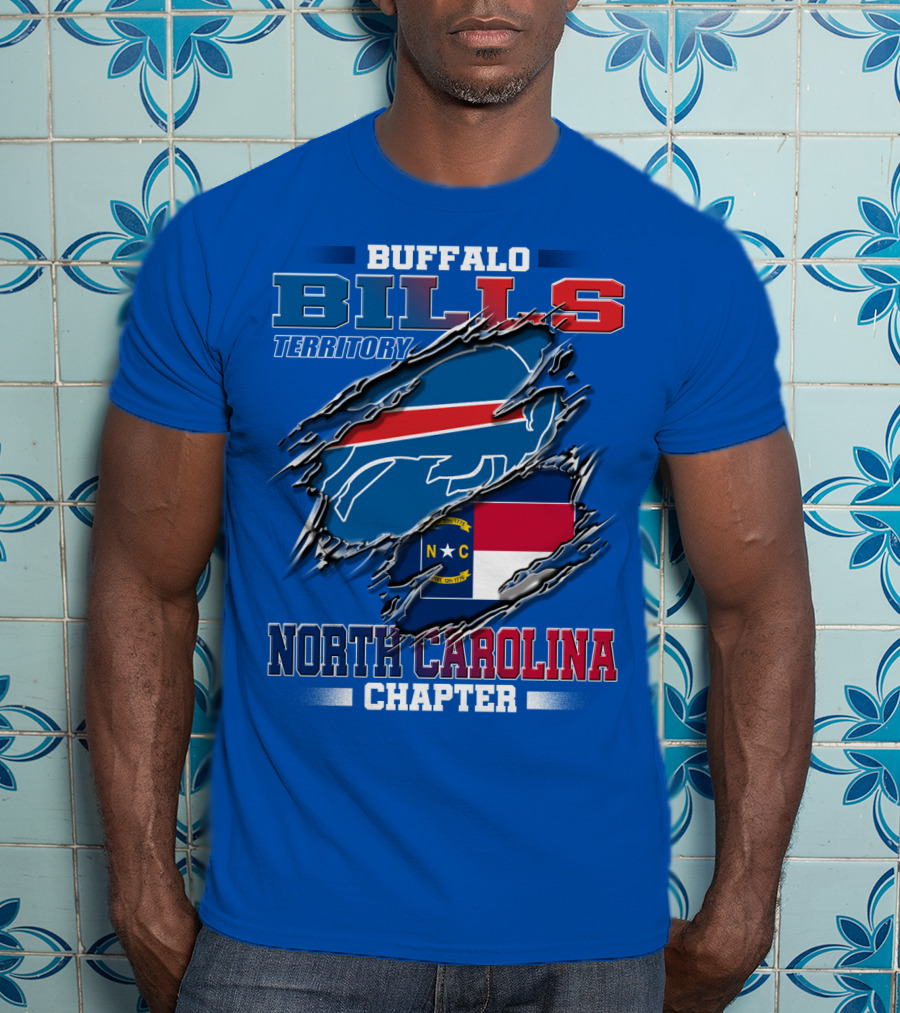 Buffalo Bills Territory North Carolina Chapter T-Shirt