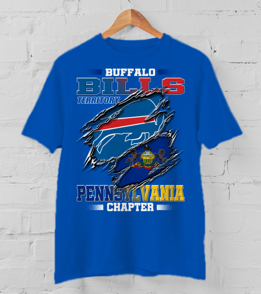 Buffalo Bills Territory Pennsylvania Chapter T-Shirt