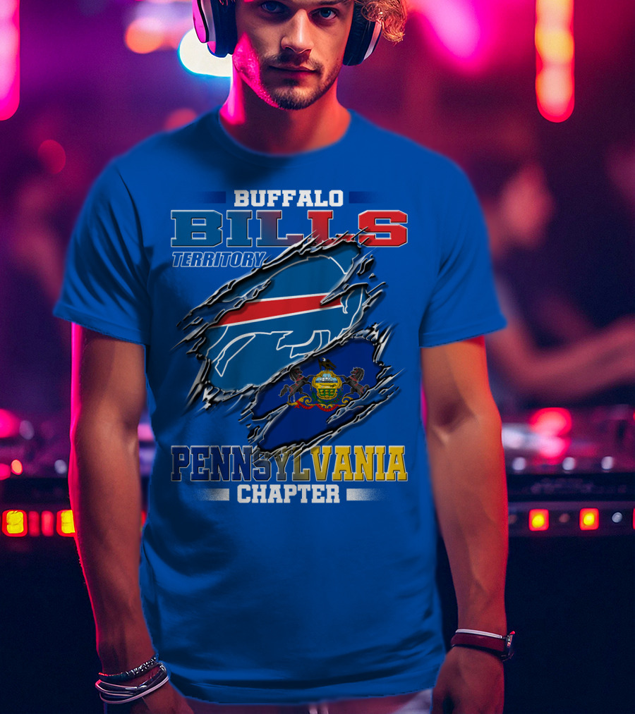 Buffalo Bills Territory Pennsylvania Chapter T-Shirt
