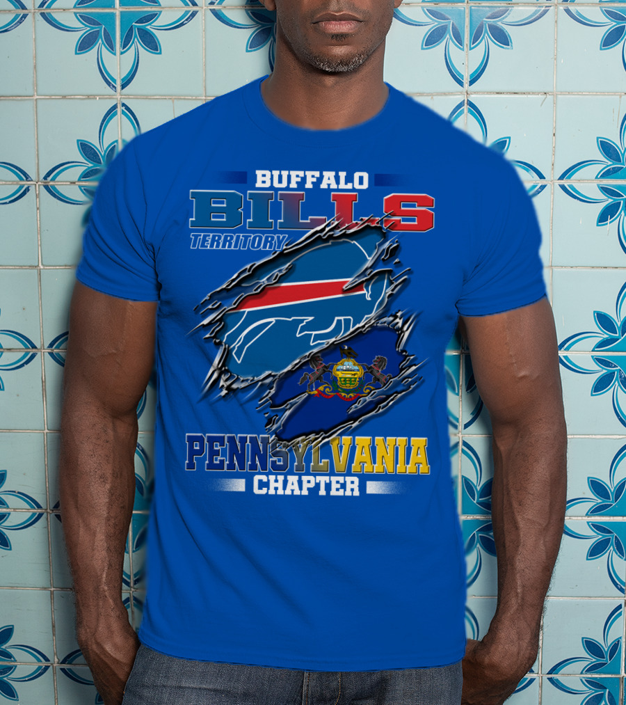 Buffalo Bills Territory Pennsylvania Chapter T-Shirt