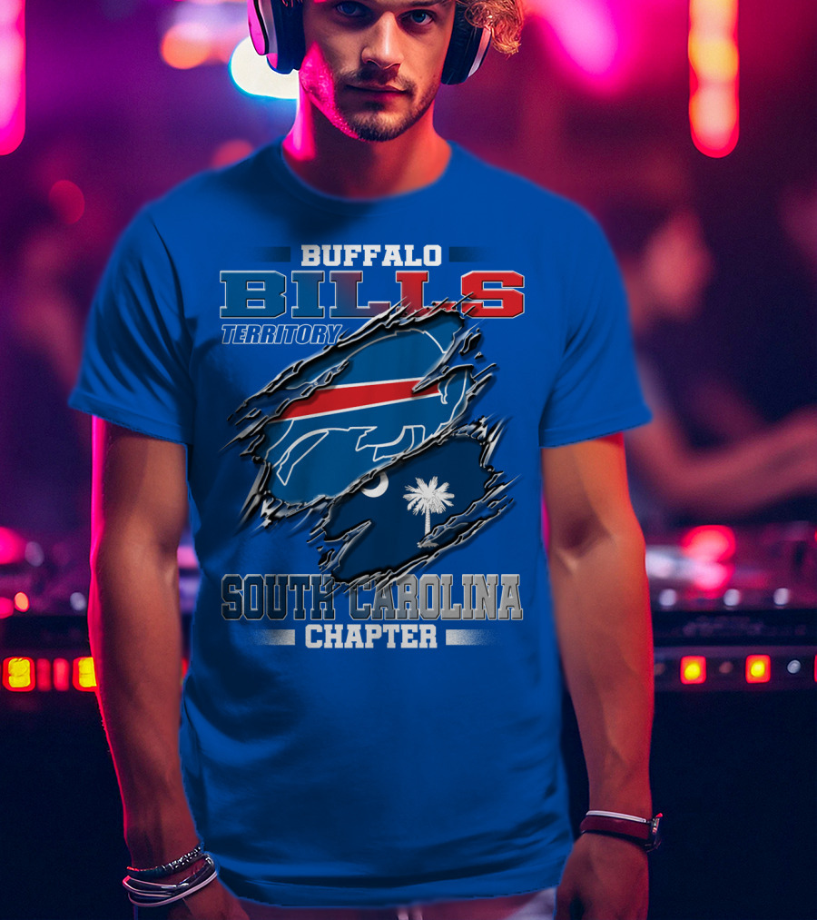 Buffalo Bills Territory South Carolina Chapter T-Shirt