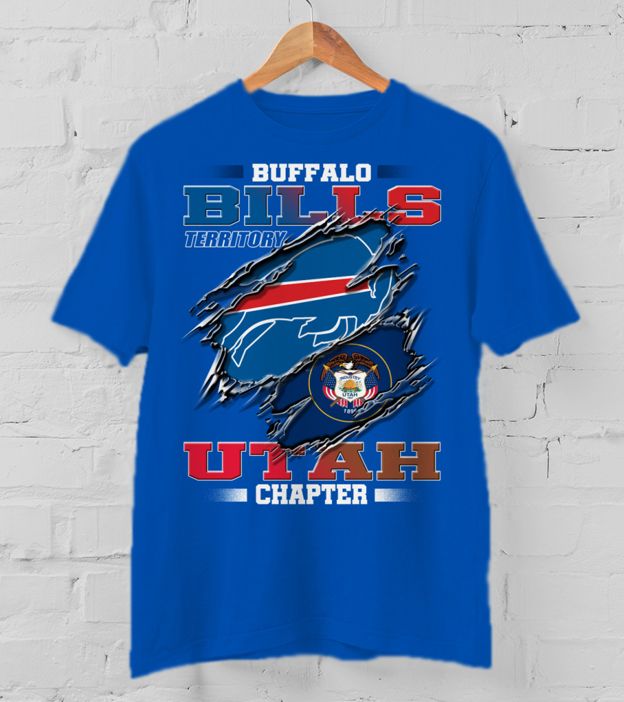 Buffalo Bills Territory Utah Chapter T-Shirt