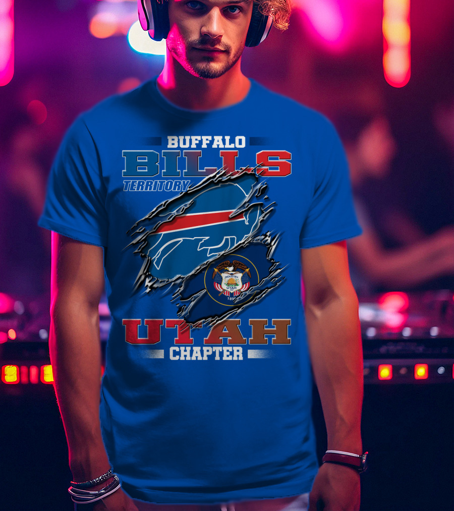 Buffalo Bills Territory Utah Chapter T-Shirt