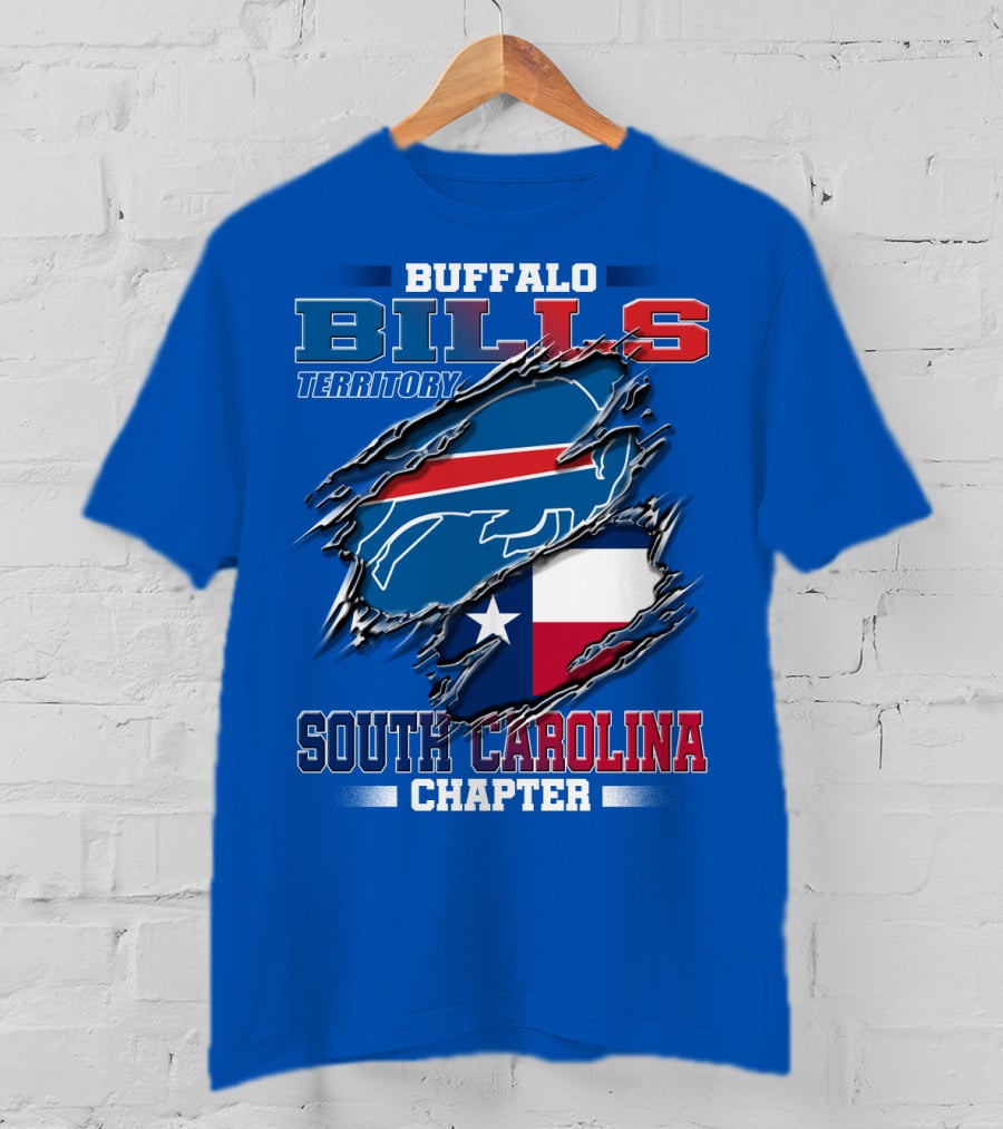 Buffalo Bills Territory South Carolina Chapter T-Shirt