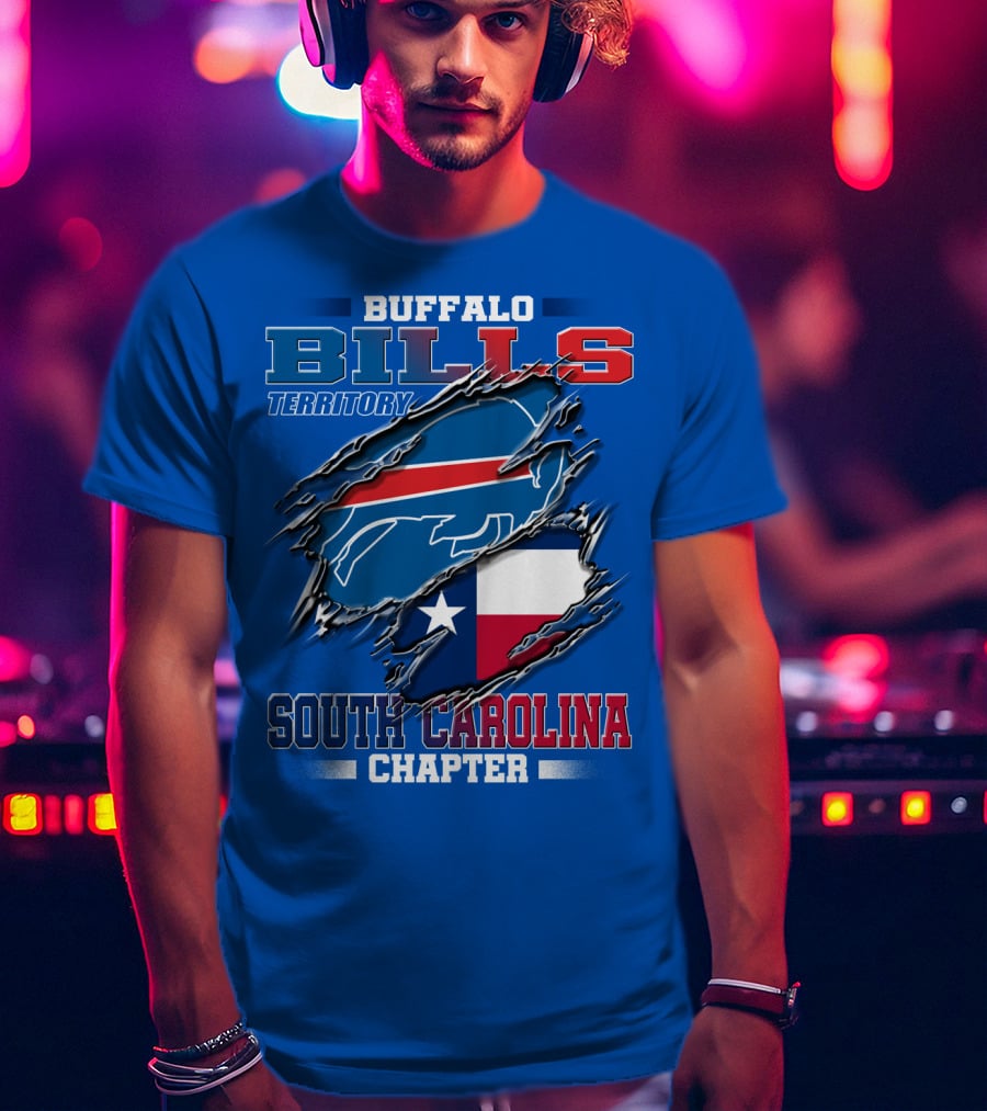 Buffalo Bills Territory South Carolina Chapter T-Shirt