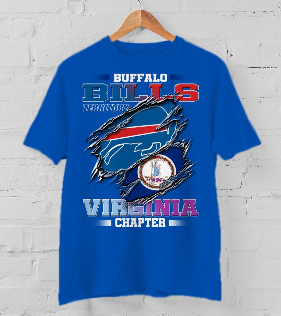 Buffalo Bills Territory Virginia Chapter T-Shirt