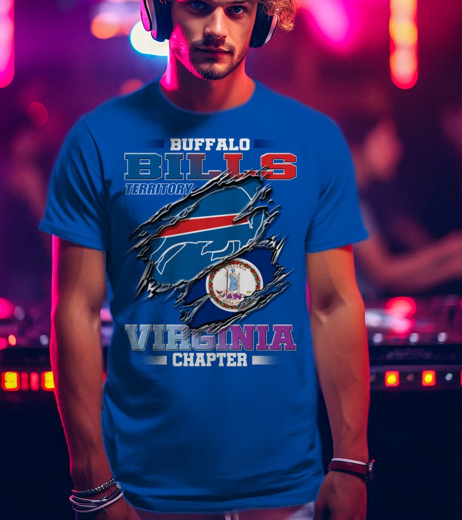 Buffalo Bills Territory Virginia Chapter T-Shirt