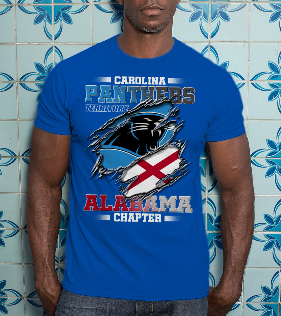 Carolina Panthers Territory Alabama Chapter T-Shirt