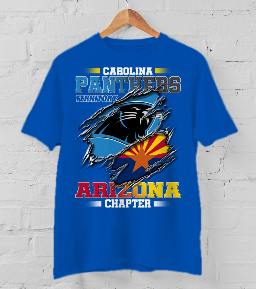 Carolina Panthers Territory Arizona Chapter T-Shirt