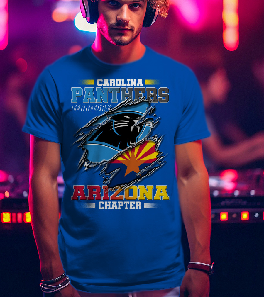 Carolina Panthers Territory Arizona Chapter T-Shirt