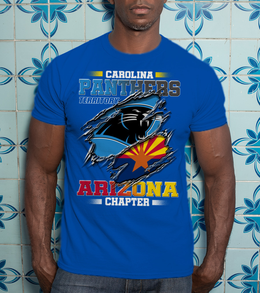 Carolina Panthers Territory Arizona Chapter T-Shirt