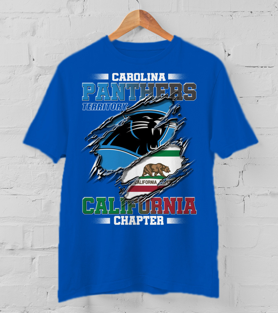 Carolina Panthers Territory California Chapter T-Shirt