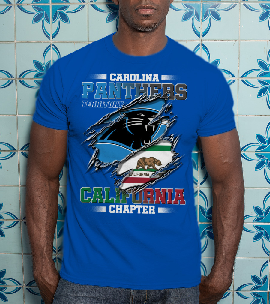 Carolina Panthers Territory California Chapter T-Shirt