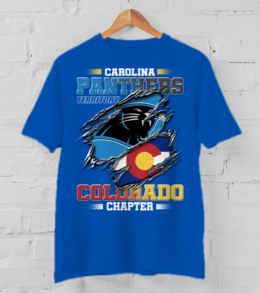 Carolina Panthers Territory Colorado Chapter T-Shirt