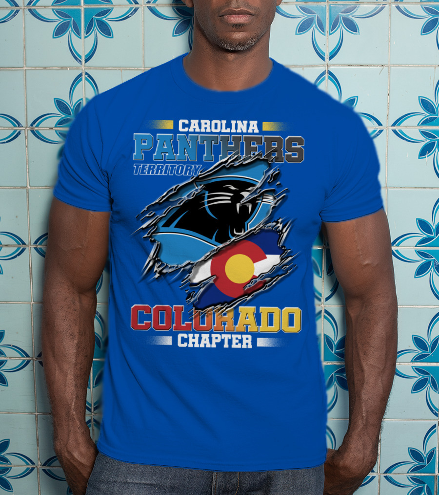 Carolina Panthers Territory Colorado Chapter T-Shirt