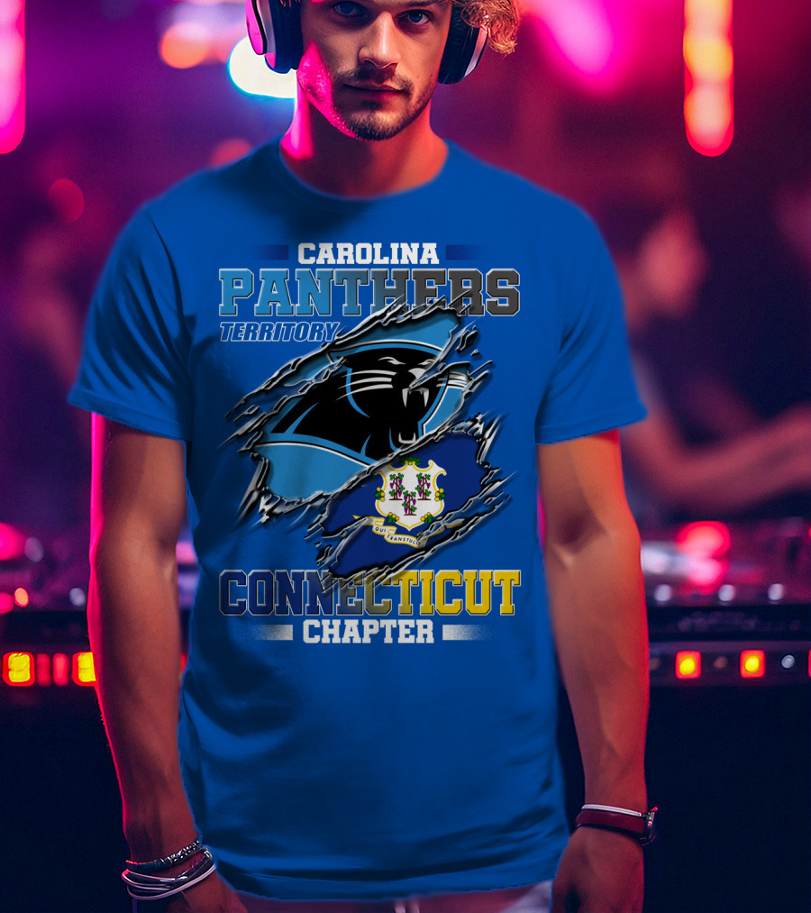 Carolina Panthers Territory Connecticut Chapter T-Shirt
