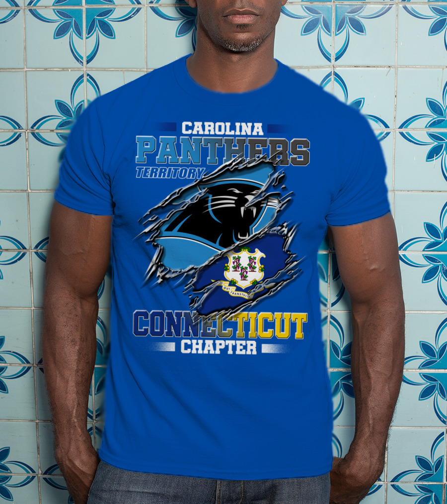 Carolina Panthers Territory Connecticut Chapter T-Shirt