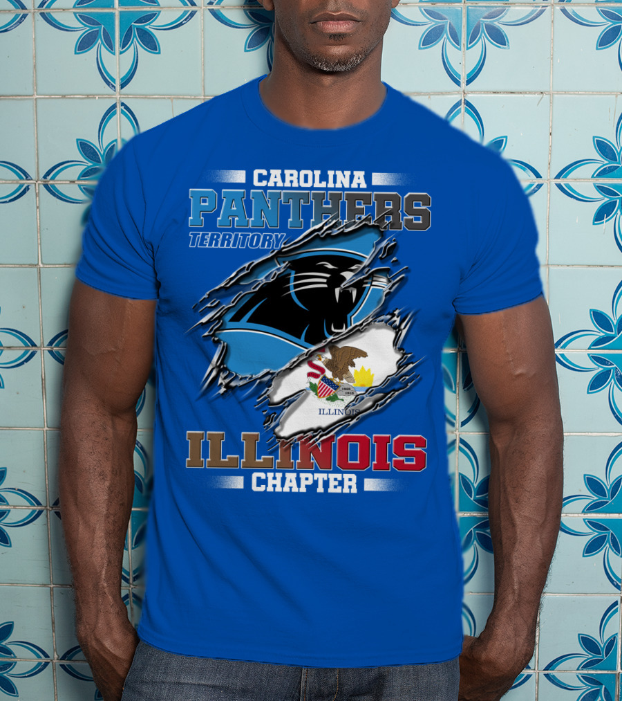 Carolina Panthers Territory Illinois Chapter T-Shirt