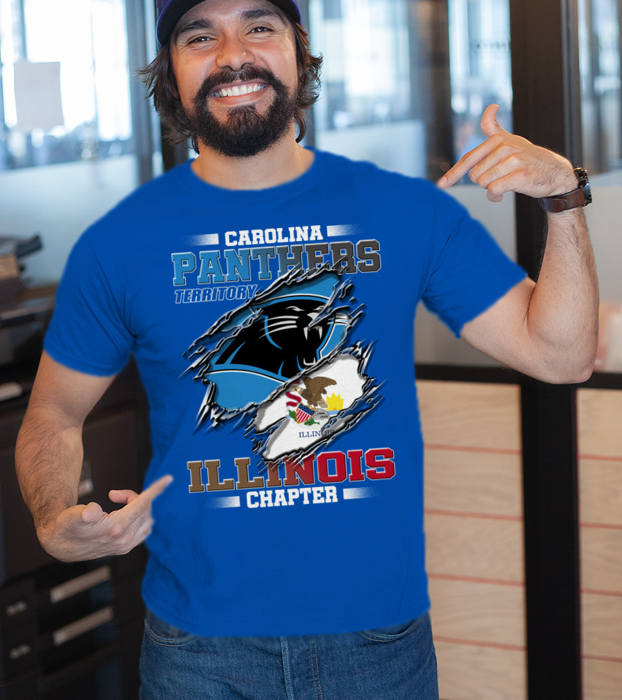 Carolina Panthers Territory Illinois Chapter T-Shirt