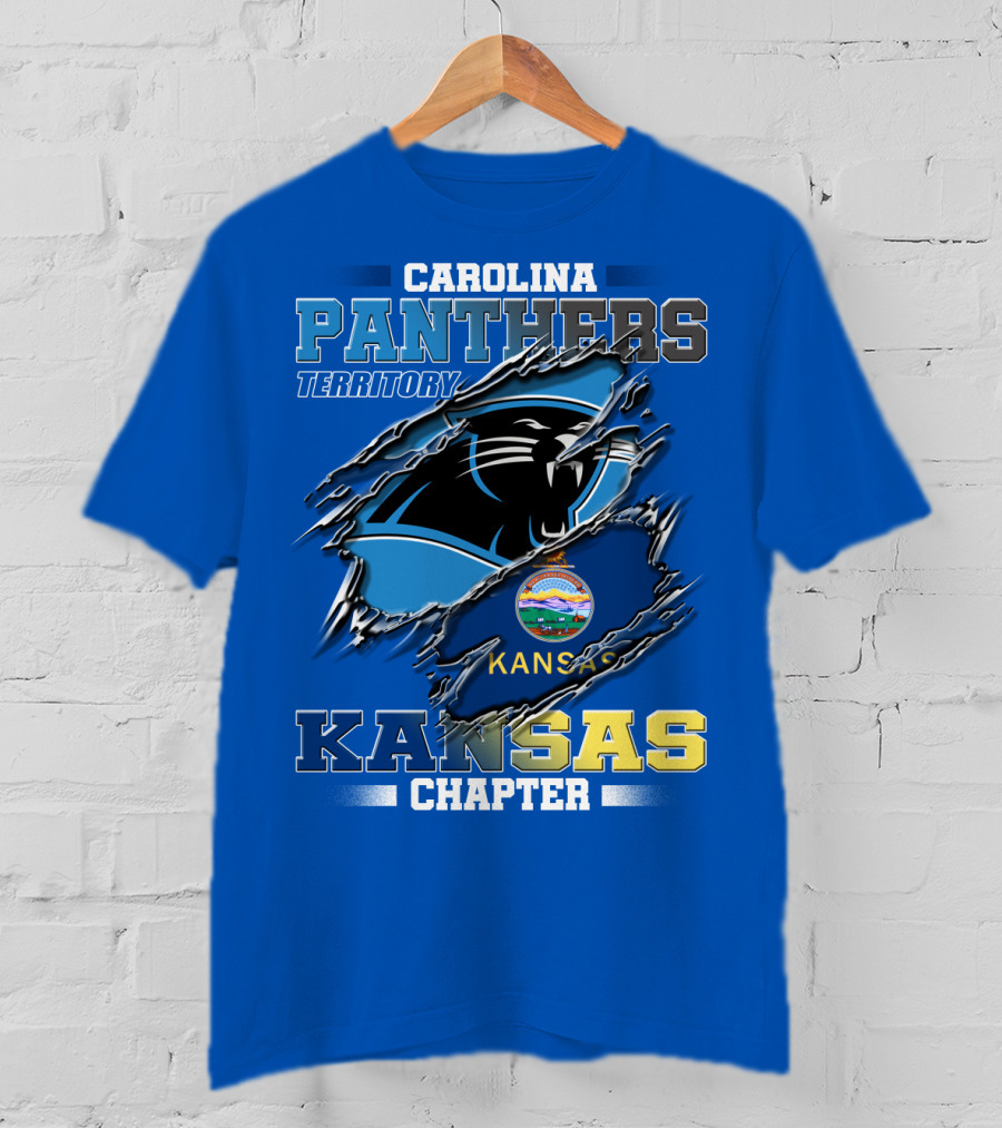 Carolina Panthers Territory Kansas Chapter T-Shirt