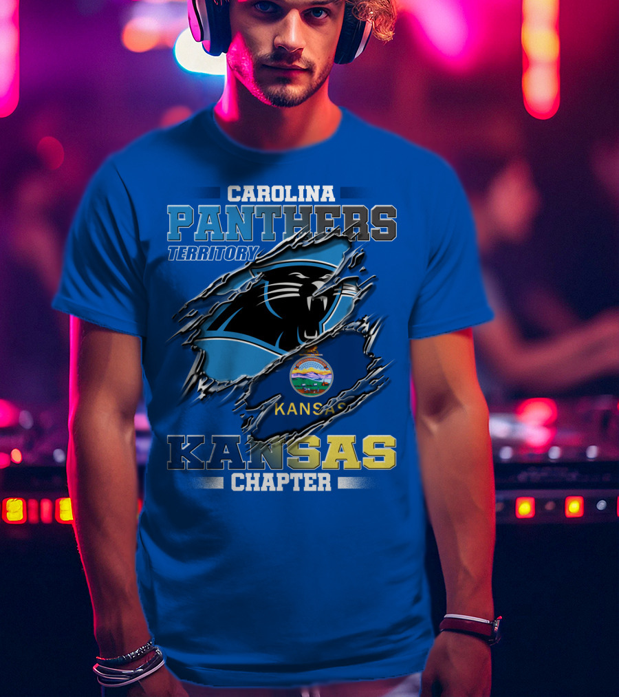 Carolina Panthers Territory Kansas Chapter T-Shirt