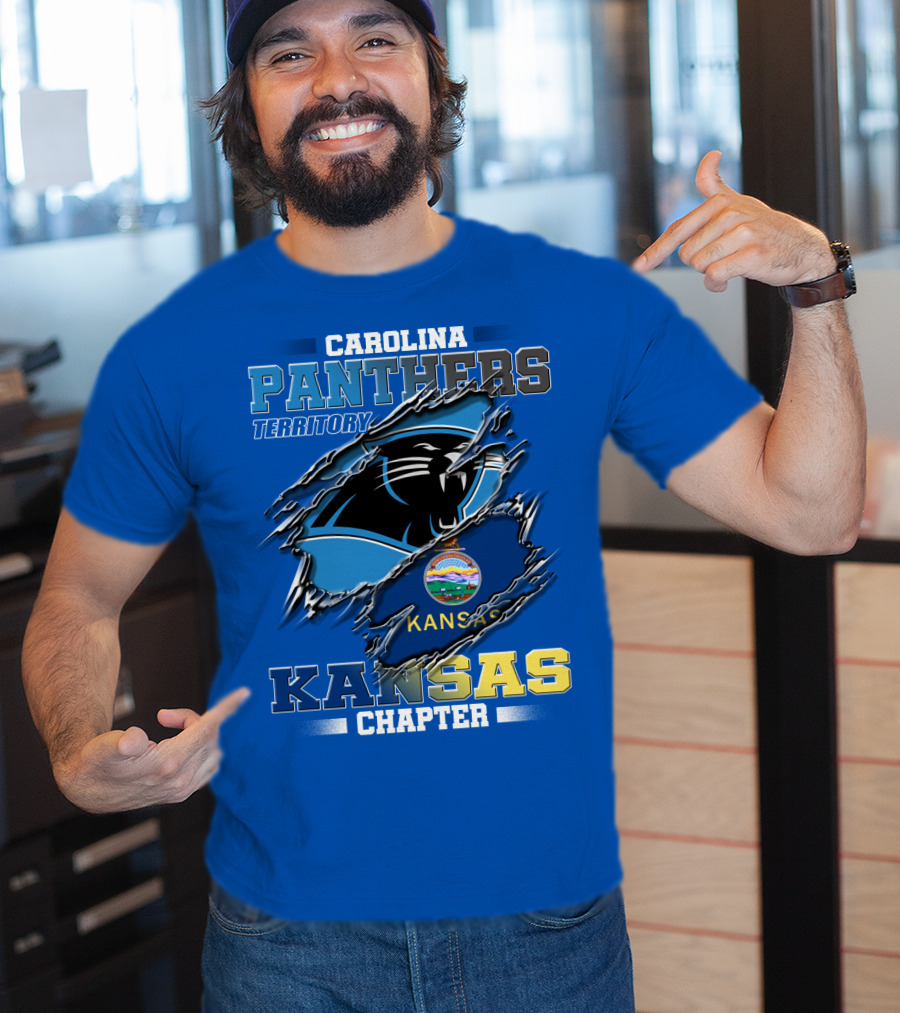 Carolina Panthers Territory Kansas Chapter T-Shirt