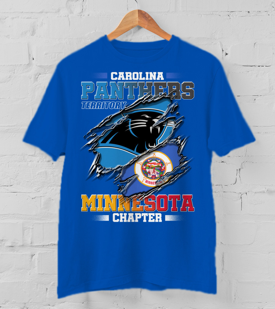 Carolina Panthers Territory Minnesota Chapter T-Shirt