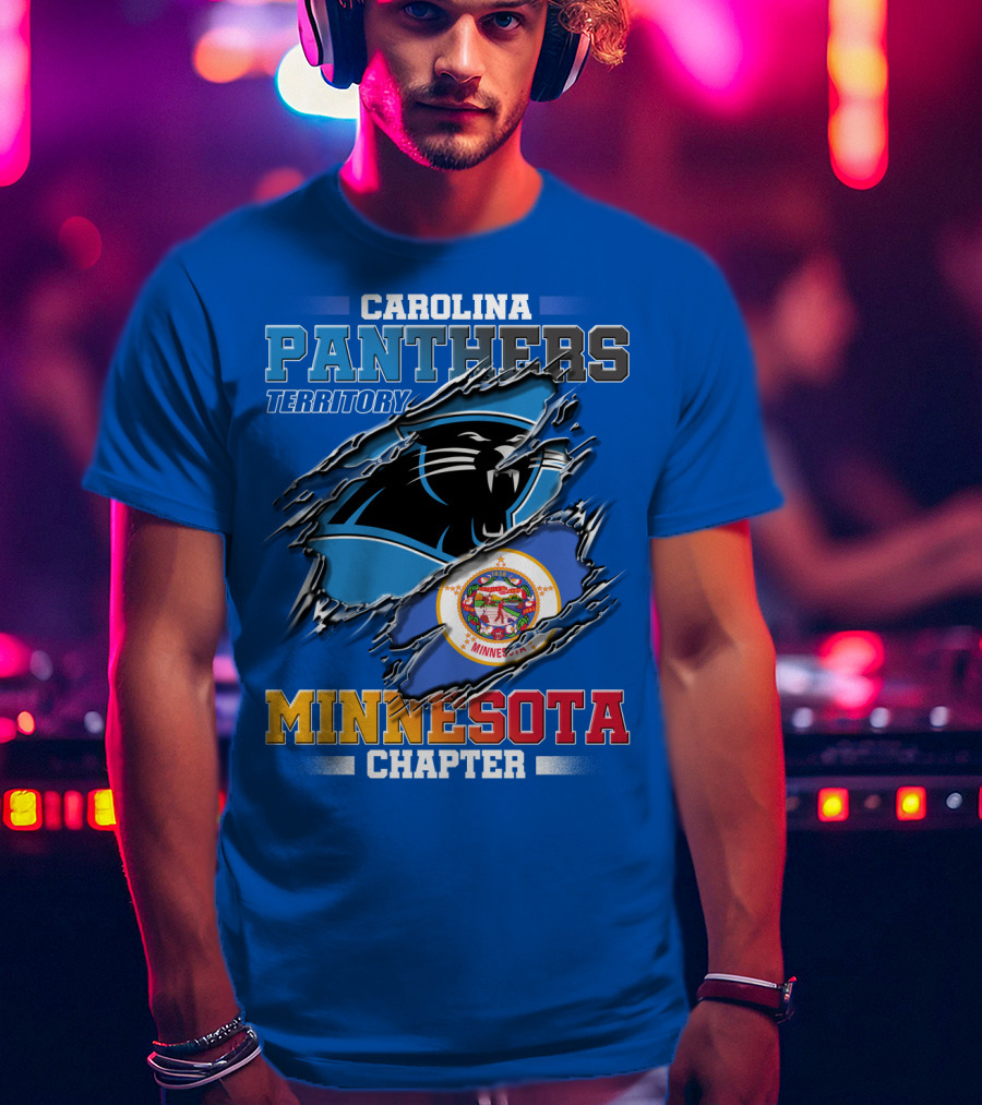 Carolina Panthers Territory Minnesota Chapter T-Shirt