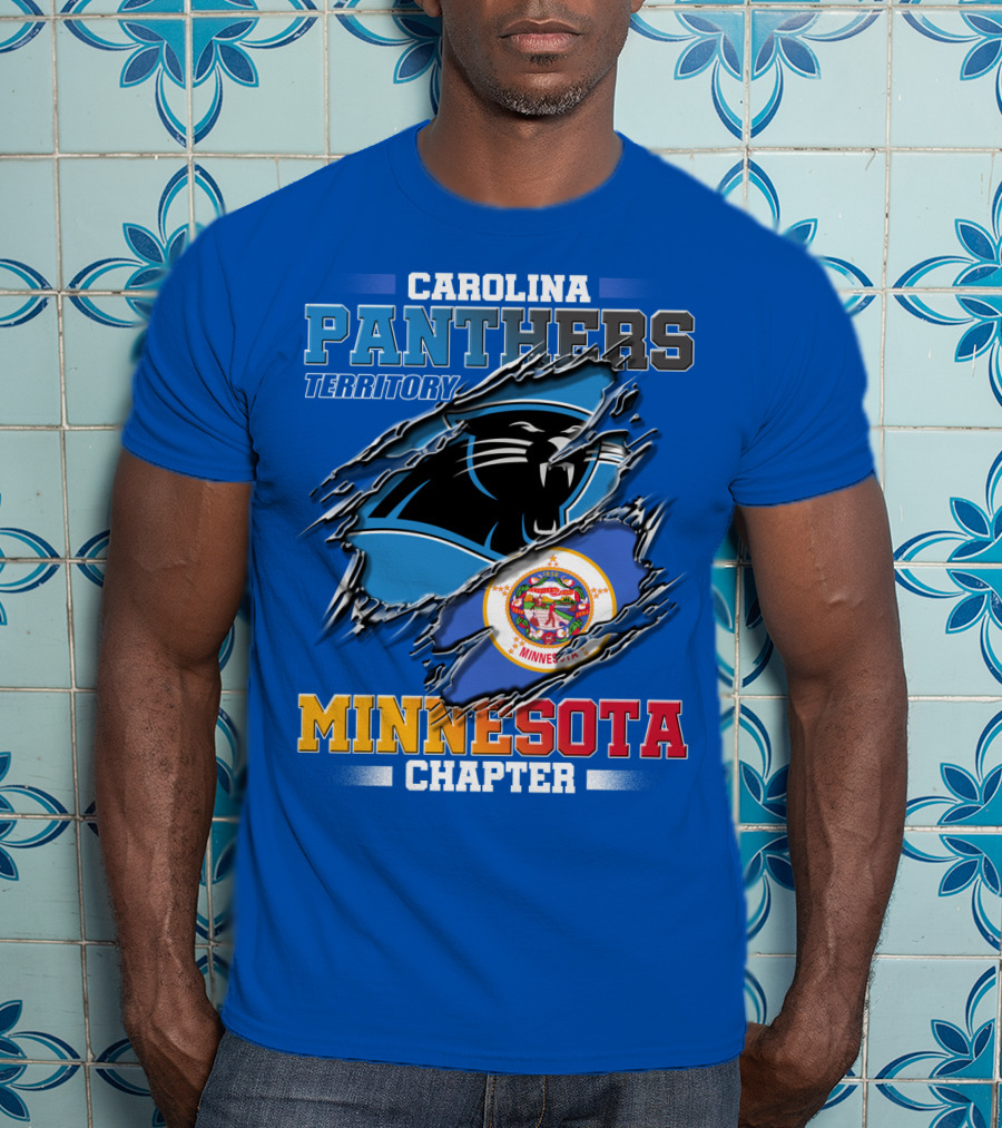 Carolina Panthers Territory Minnesota Chapter T-Shirt