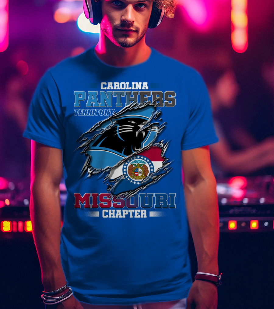 Carolina Panthers Territory Missouri Chapter T-Shirt
