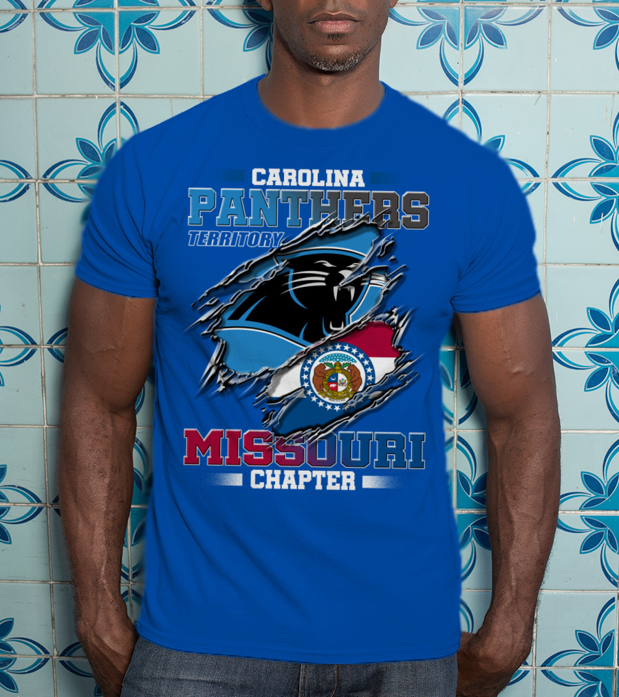 Carolina Panthers Territory Missouri Chapter T-Shirt