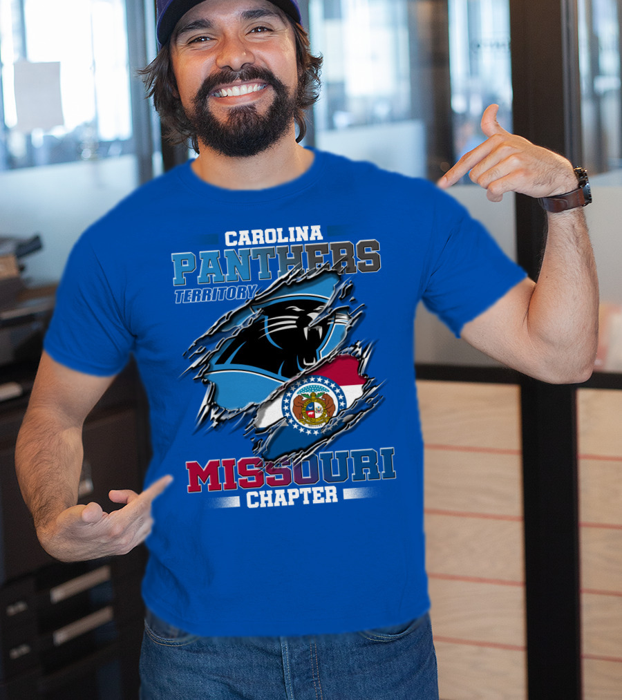Carolina Panthers Territory Missouri Chapter T-Shirt